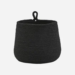 House Doctor Aufbewahrung|Aufbewahrung|Korb, Hang, Schwarz