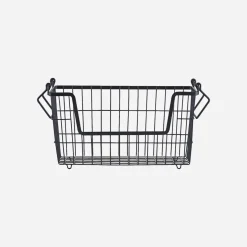 House Doctor Aufbewahrung|Aufbewahrung|Korb, Taw, Mattschwarz