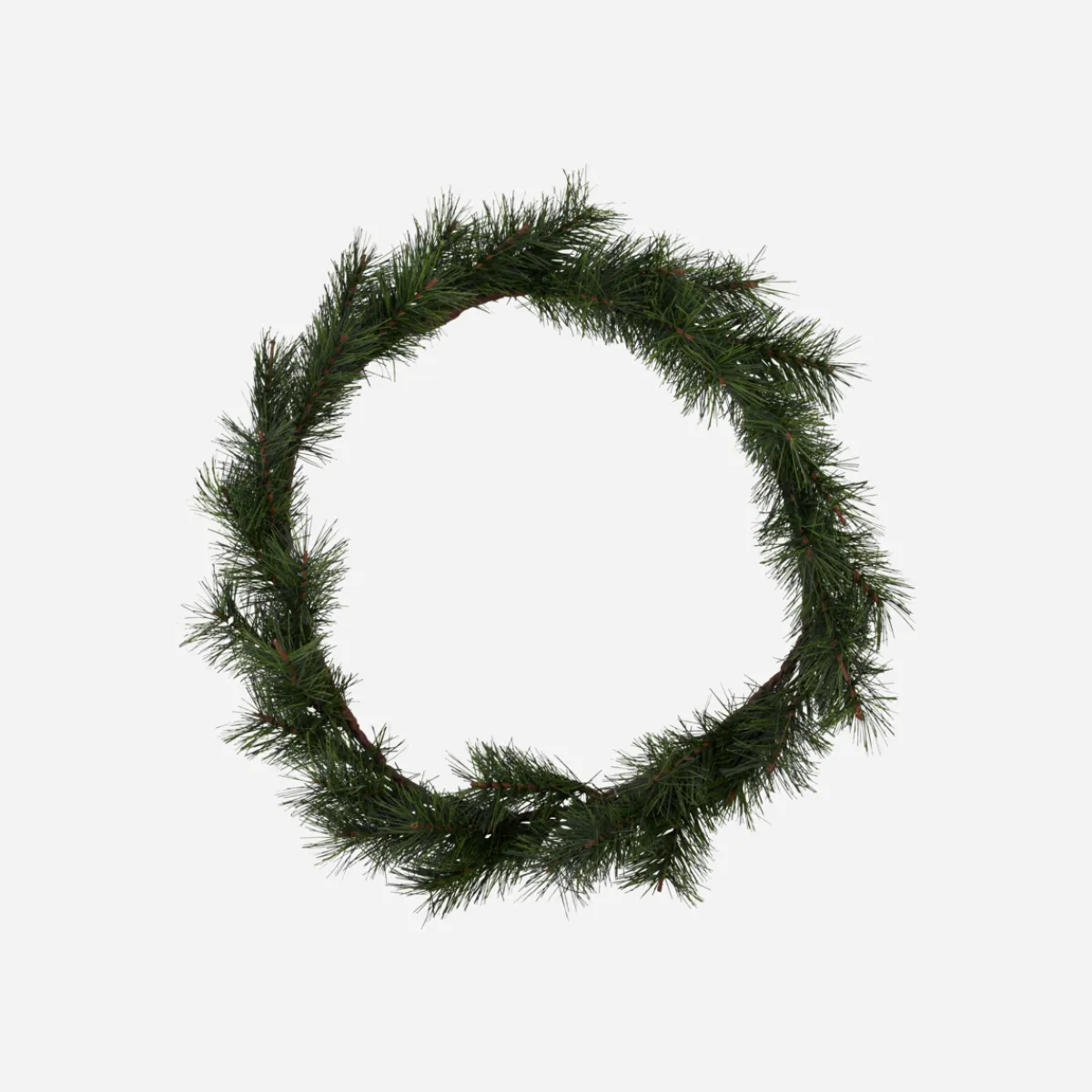 House Doctor Christmas Decor|Kranz m. LED, Peuce, Natur