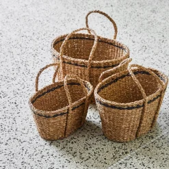 House Doctor Aufbewahrung|Aufbewahrung|Körbe, HDLaine, Natur