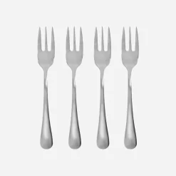 House Doctor Geschirr|Geschirr|Kuchengabel, HDBrush, Silber-Finish