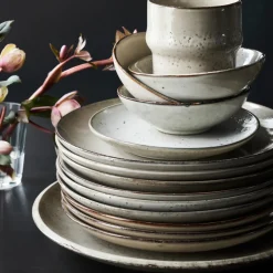 House Doctor Geschirr|Geschirr|Kuchenteller, Lake, Grau