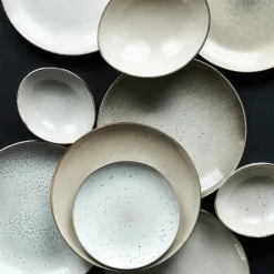 House Doctor Geschirr|Geschirr|Kuchenteller, Lake, Grau