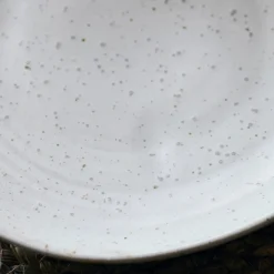 House Doctor Geschirr|Geschirr|Kuchenteller, Pion, Grau/ weiß