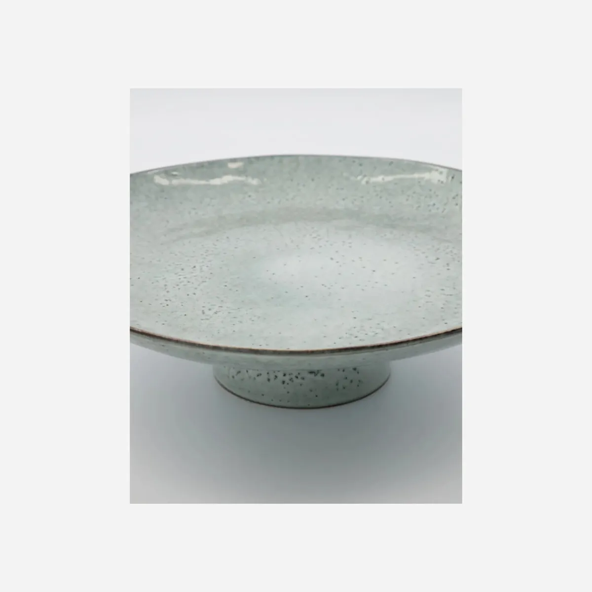 House Doctor Geschirr|Geschirr|Kuchenteller, Rustic, Grau/Blau