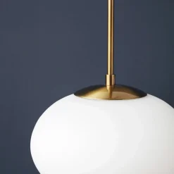 House Doctor Beleuchtung|Esstischlampen|Lampe, Opal, Weiß