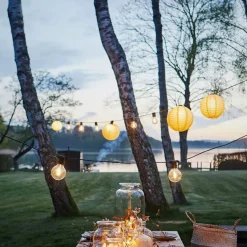 House Doctor Beleuchtung|Eingangsbeleuchtung|Lampenschirme für Lichterketten, Soni, Sand