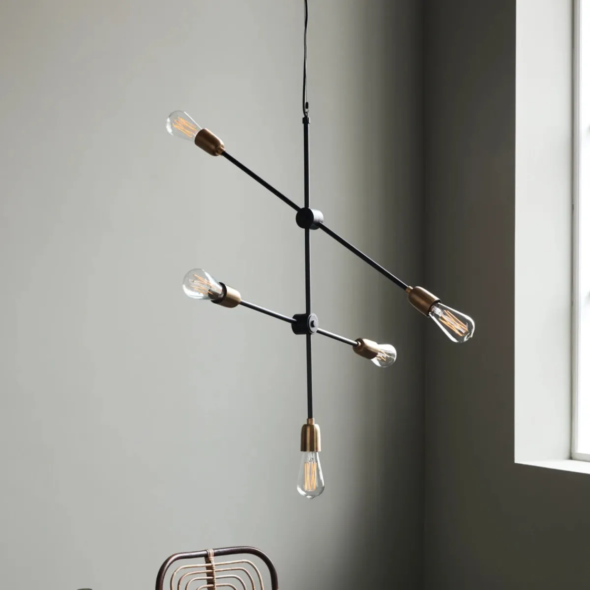 House Doctor Beleuchtung|Eingangsbeleuchtung|LED-Glühbirne, Edison, Klar