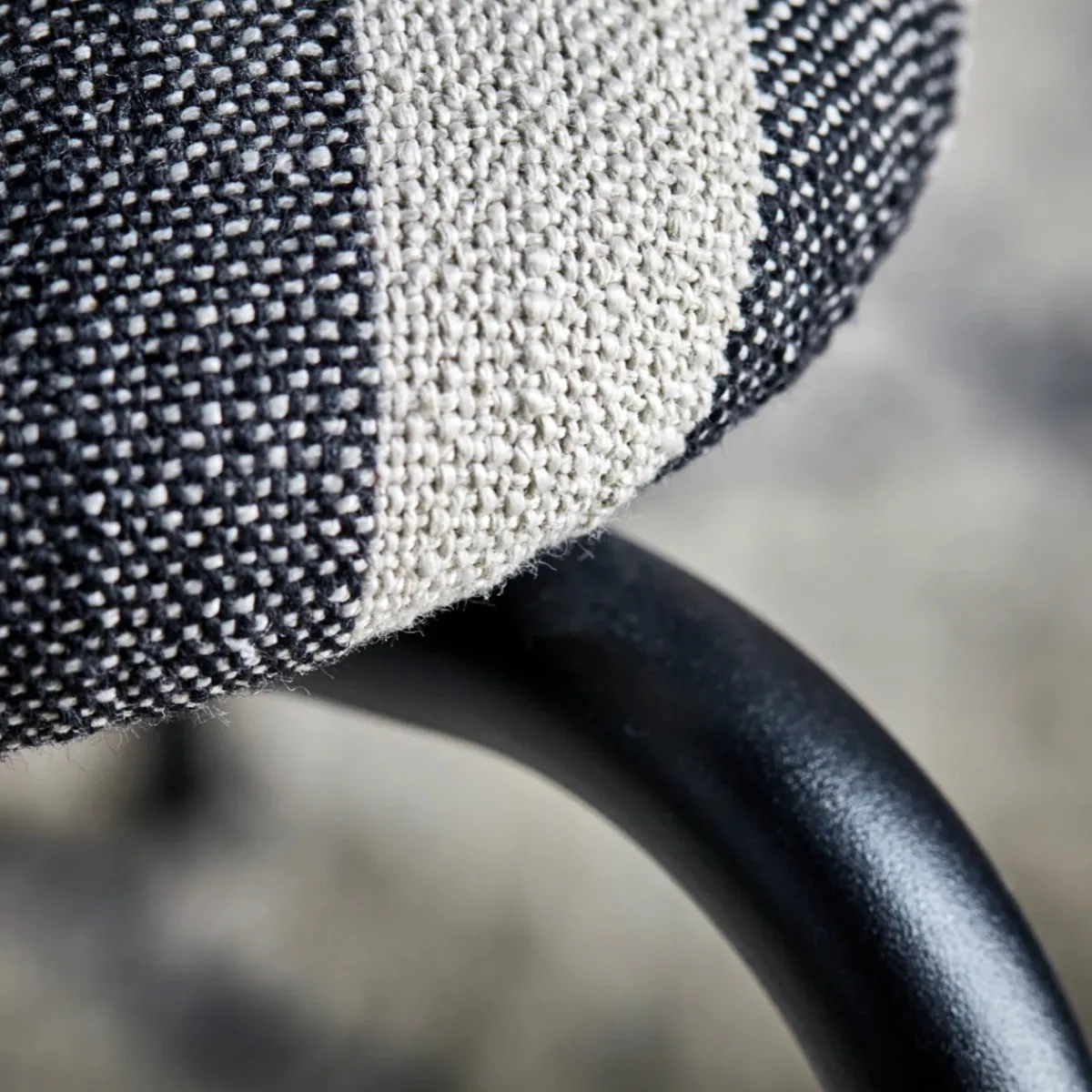 House Doctor Lounge-Stühle|Lounge-Stühle|Lounge-Sessel, HDLonga, Schwarz/Off-Weiß