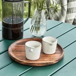 House Doctor Geschirr|Geschirr|Milk and sugar set, HDPion, Grey;White