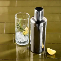 House Doctor Cocktailzubehör|Cocktailzubehör|Mixbecher, HDKett, Silber-Finish