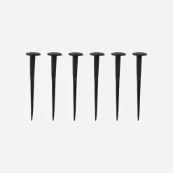 House Doctor Aufbewahrung|Aufbewahrung|Nagelhaken, HDWall, Schwarz