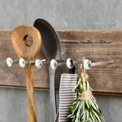 House Doctor Aufbewahrung|Aufbewahrung|Nagelhaken, HDWall, Silber-Finish