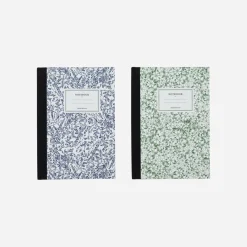 House Doctor Papier|Notizbuch, HDNote, Grün;Blau