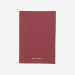 House Doctor Papier|Notizbuch, HDWrite, Beige/Burgundy/Orange