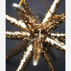 House Doctor Christmas Ornaments|Ornamente, HDSpike, Braun mit Glitzer