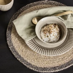 House Doctor Geschirr|Geschirr|Placemat, HDSpace, Black;Natural