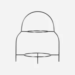 House Doctor Geschirr|Geschirr|Plate stand, HDSana, Silver finish