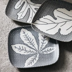 House Doctor Geschirr|Geschirr|Platte, HDAsh, Grau/Blau