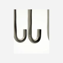 House Doctor Badezimmeraccessoires|Aufbewahrung Im Badezimmer|Rack, HDWelo, Gebürstetes Silber-Finish