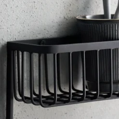 House Doctor Badezimmeraccessoires|Aufbewahrung Im Badezimmer|Regal, HDBath, Schwarz