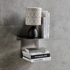 House Doctor Bücherschränke Und Regale|Bücherschränke Und Regale|Regal, HDBook, Gebürstetes Silber-Finish