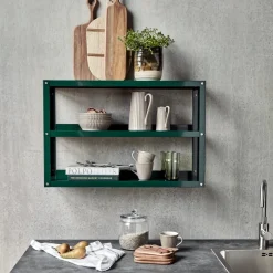 House Doctor Bücherschränke Und Regale|Bücherschränke Und Regale|Regal, HDUse, Dunkelgrün