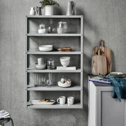 House Doctor Bücherschränke Und Regale|Bücherschränke Und Regale|Regal, HDUse, Hellgrau