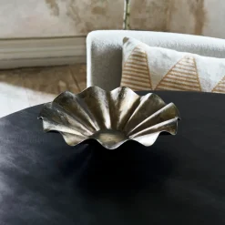 House Doctor Heimdekor|Tabletts|Schüssel, HDFlood, Antikbraun