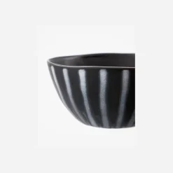 House Doctor Geschirr|Geschirr|Schüssel, HDLine, Schwarz/Braun