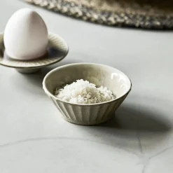 House Doctor Geschirr|Geschirr|Schüssel, HDPleat, Grau/braun