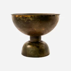 House Doctor Heimdekor|Tabletts|Schüssel, HDTala, Antikes Braun