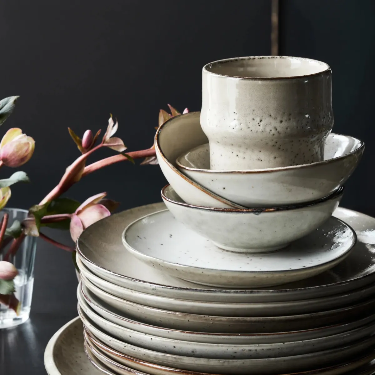 House Doctor Geschirr|Geschirr|Schüssel, Lake, Grau