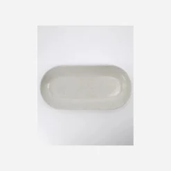 House Doctor Geschirr|Geschirr|Servierschale, Pion, Grau/ weiß