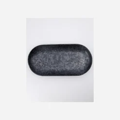 House Doctor Geschirr|Geschirr|Servierschale, Pion, Schwarz/Braun