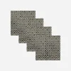 House Doctor Küchentextilien|Küchentextilien|Servietten, HDJoin, Schwarz;Off-White