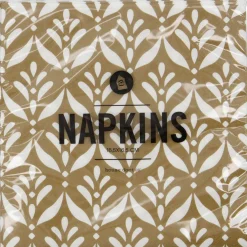 House Doctor Geschirr|Geschirr|Servietten, HDMento, Braun