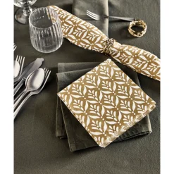 House Doctor Geschirr|Geschirr|Servietten, HDMento, Braun