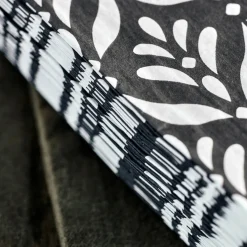 House Doctor Geschirr|Geschirr|Servietten, HDMento, Schwarz