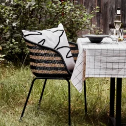 House Doctor Gartenmöbel|Gartenmöbel|Sessel, HDHapur, Natur;Schwarz