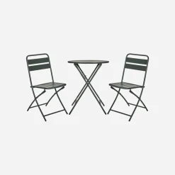 House Doctor Gartenmöbel|Gartenmöbel|Set im Café-Stil, HDHelo, Grün