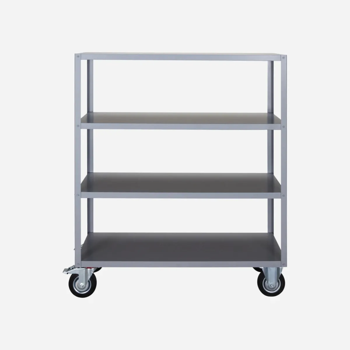 House Doctor Bücherschränke Und Regale|Bücherschränke Und Regale|Shelving unit w. 4 wheels, HDTrolley, Grey