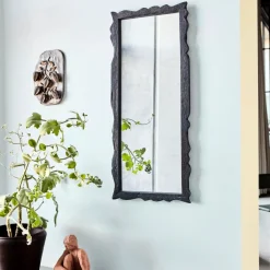 House Doctor Heimdekor|Spiegel|Spiegel, HDCarve, Braun