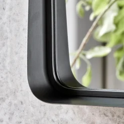 House Doctor Heimdekor|Spiegel|Spiegel mit Rahmen, HDPejo, Antikes Schwarz