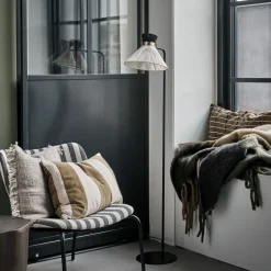 House Doctor Beleuchtung|Eingangsbeleuchtung|Stehlampe, HDCord, Schwarz