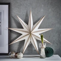 House Doctor Christmas Decor|Stern, HD9 Point, Off-White;Champagner