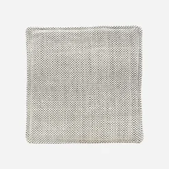 House Doctor Heimtextilien|Sitzpolster|Stuhlkissen, Cuun, Schwarz/Weiß