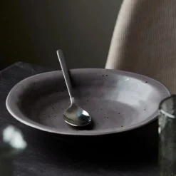 House Doctor Geschirr|Geschirr|Suppenteller/Schüssel, Rustic, Dunkelgrau