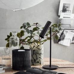 House Doctor Schlafzimmerbeleuchtung|Beleuchtung|Table lamp, HDNorm, Black antique