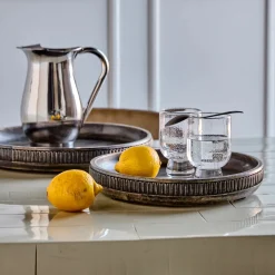 House Doctor Heimdekor|Tabletts|Tabletts, HDLoma, Schwarz